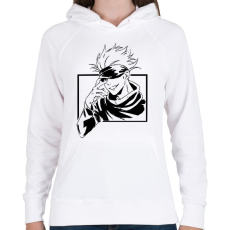 PRINTFASHION Gojo Jujutsu Kaisen Hoodie - Női kapucnis pulóver - Fehér