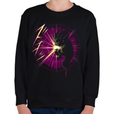 PRINTFASHION Goku kamehameha vol2 - Gyerek pulóver - Fekete gyerek pulóver, kardigán