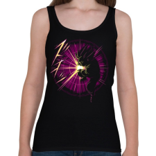 PRINTFASHION Goku kamehameha vol2 - Női atléta - Fekete női trikó