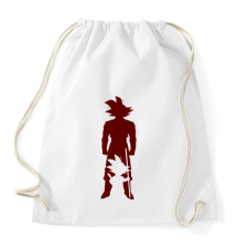 PRINTFASHION Goku - Sportzsák, Tornazsák - Fehér tornazsák