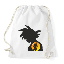 PRINTFASHION Goku - Sportzsák, Tornazsák - Fehér tornazsák