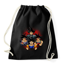 PRINTFASHION Goku - Sportzsák, Tornazsák - Fekete tornazsák
