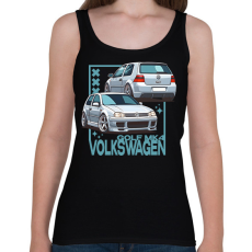 PRINTFASHION golf 4 - Női atléta - Fekete