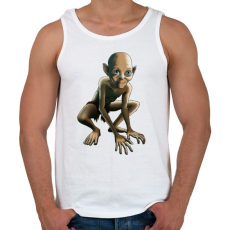 PRINTFASHION Gollum - Férfi atléta - Fehér
