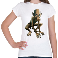 PRINTFASHION Gollum - Női póló - Fehér női póló
