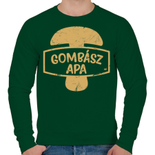 PRINTFASHION Gombász apa ajándék - Férfi pulóver - Sötétzöld férfi pulóver, kardigán