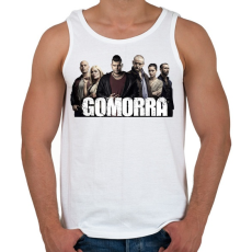 PRINTFASHION Gomorra - Férfi atléta - Fehér