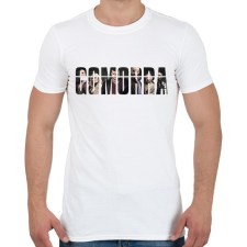 PRINTFASHION Gomorra - Férfi póló - Fehér férfi póló