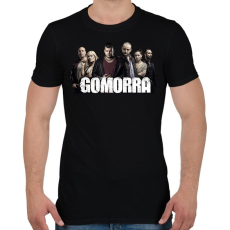 PRINTFASHION Gomorra - Férfi póló - Fekete