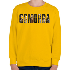 PRINTFASHION Gomorra - Gyerek pulóver - Sárga gyerek pulóver, kardigán