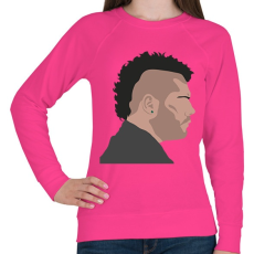 PRINTFASHION Gomorra karakter - Női pulóver - Fukszia