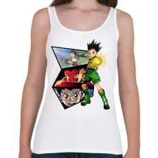 PRINTFASHION Gon Freecss - Női atléta - Fehér