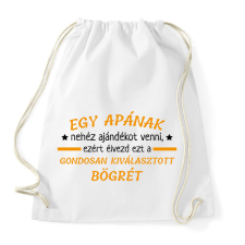 PRINTFASHION Gondosan kiválasztott bögre - Sportzsák, Tornazsák - Fehér tornazsák