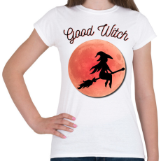 PRINTFASHION Good Witch - Női póló - Fehér