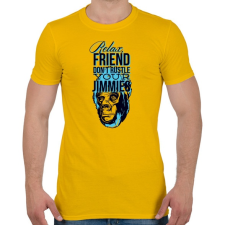 PRINTFASHION Gorilla arc - világos alaphoz - Férfi póló - Sárga férfi póló