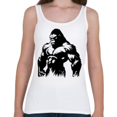 PRINTFASHION Gorilla  - Női atléta - Fehér