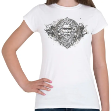 PRINTFASHION Görög isten - Női póló - Fehér női póló