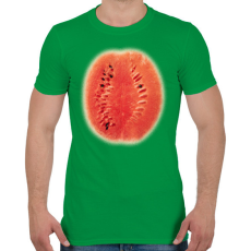 PRINTFASHION Görögdinnye - Férfi póló - Zöld