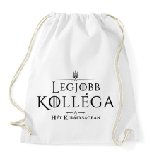 PRINTFASHION got-legjobb-kollega-black - Sportzsák, Tornazsák - Fehér tornazsák