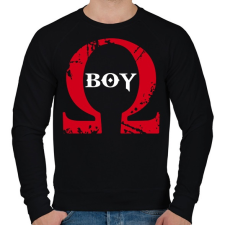 PRINTFASHION GOW BOY - Férfi pulóver - Fekete férfi pulóver, kardigán