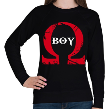 PRINTFASHION GOW BOY - Női pulóver - Fekete női pulóver, kardigán