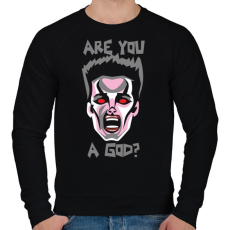 PRINTFASHION gózeri gózer - Férfi pulóver - Fekete