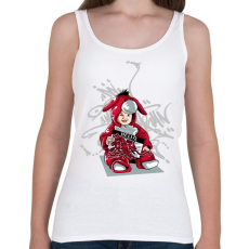 PRINTFASHION Graffiti - baba - Női atléta - Fehér