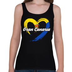 PRINTFASHION gran canaria - Női atléta - Fekete