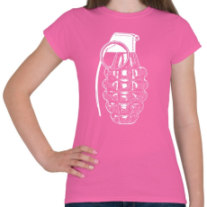 PRINTFASHION Granade - Női póló - Rózsaszín