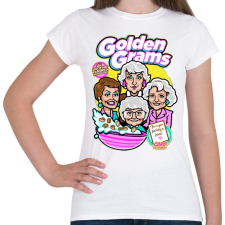 PRINTFASHION Granny-díj - Női póló - Fehér női póló