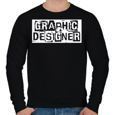 PRINTFASHION Graphic designer - Férfi pulóver - Fekete férfi pulóver, kardigán
