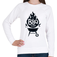 PRINTFASHION grillezés  - Női pulóver - Fehér női pulóver, kardigán