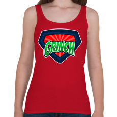 PRINTFASHION GRINCH - Női atléta - Cseresznyepiros