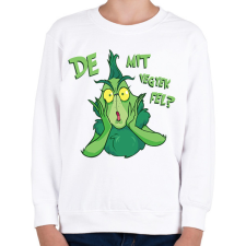 PRINTFASHION Grincs mit vegyek fel - Gyerek pulóver - Fehér gyerek pulóver, kardigán