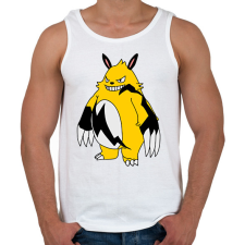 PRINTFASHION Grizzbolt - Férfi atléta - Fehér atléta, trikó