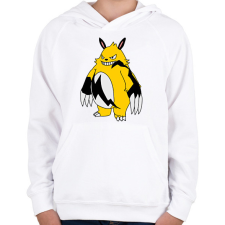 PRINTFASHION Grizzbolt - Gyerek kapucnis pulóver - Fehér gyerek pulóver, kardigán