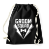 PRINTFASHION Groom squad - Sportzsák, Tornazsák - Fekete