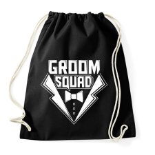 PRINTFASHION Groom squad - Sportzsák, Tornazsák - Fekete tornazsák