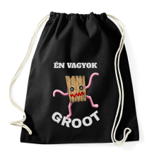 PRINTFASHION Groot - Sportzsák, Tornazsák - Fekete tornazsák