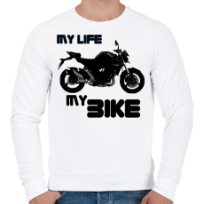 PRINTFASHION gsr - Férfi pulóver - Fehér