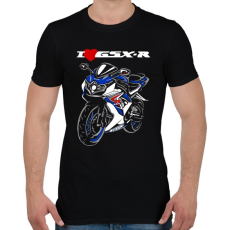 PRINTFASHION gsxr - Férfi póló - Fekete