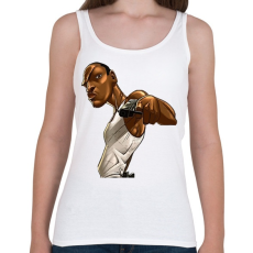 PRINTFASHION GTA - CJ - Női atléta - Fehér