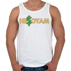 PRINTFASHION Gta - Férfi atléta - Fehér