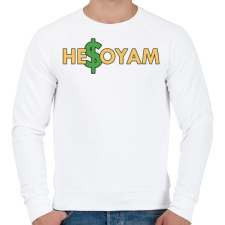 PRINTFASHION Gta - Férfi pulóver - Fehér férfi pulóver, kardigán