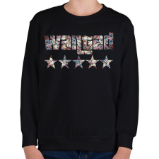 PRINTFASHION GTA - Gyerek pulóver - Fekete gyerek pulóver, kardigán