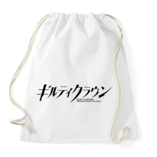 PRINTFASHION Guilty Crown logo - Sportzsák, Tornazsák - Fehér tornazsák