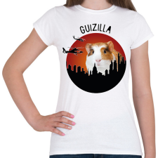 PRINTFASHION Guizilla - Női póló - Fehér női póló