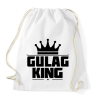 PRINTFASHION Gulag King - Sportzsák, Tornazsák - Fehér