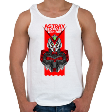 PRINTFASHION Gundam Astray  - Férfi atléta - Fehér