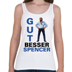 PRINTFASHION Gut, Besser, Spencer - Női atléta - Fehér